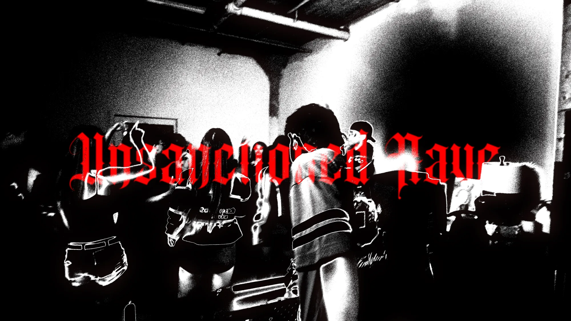 Silhouette in the monochrome teaser